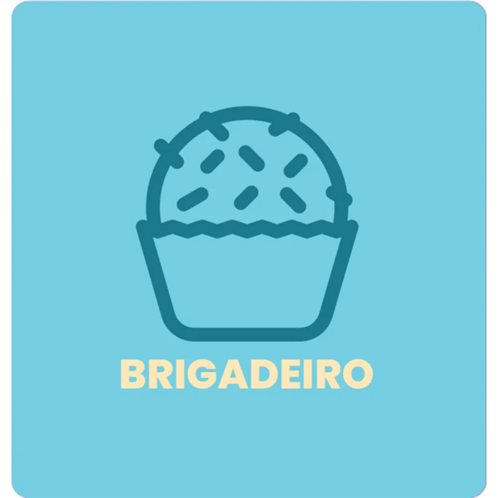 Menu brigadeiro