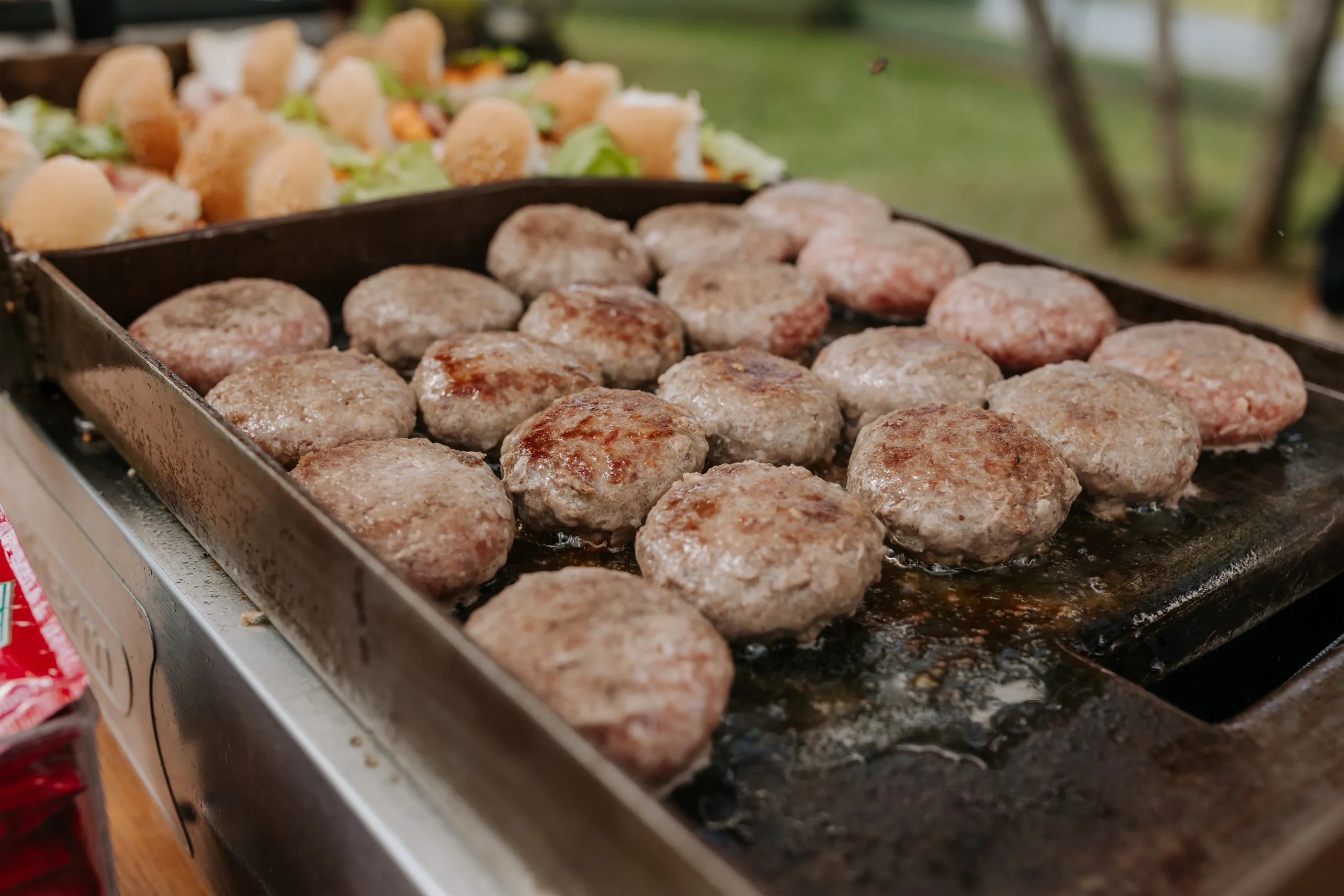 hamburguer como opção do cardápio
