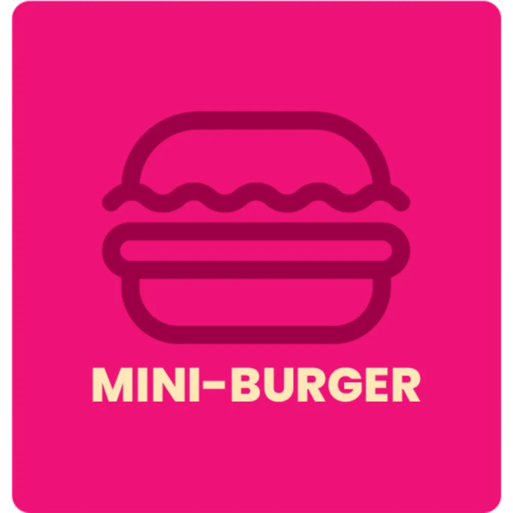 Menu mini-burguer